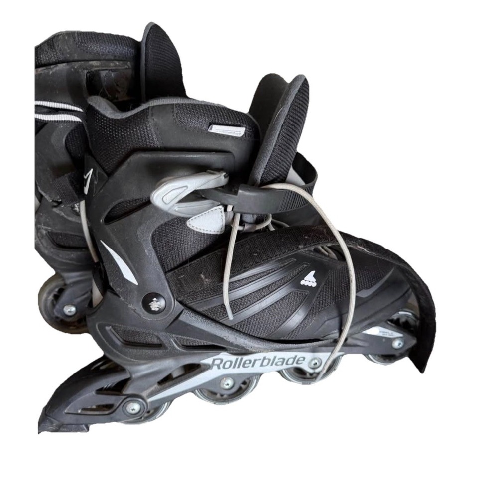 Rollerblade Men's Size 10 Zetrablade Fitness Inline Skate Black/Silver